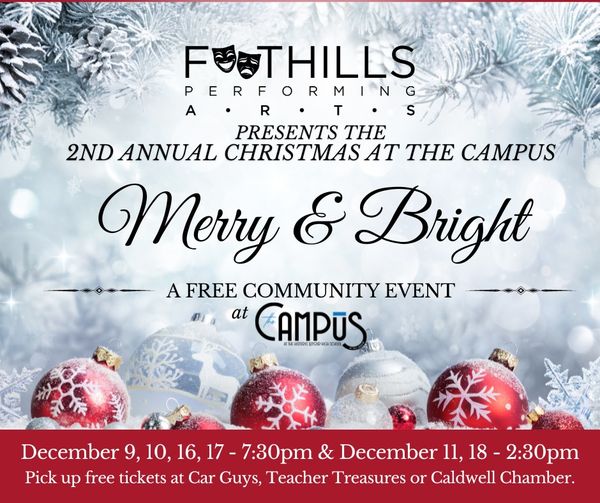 Foothills Performing Arts Christmas play